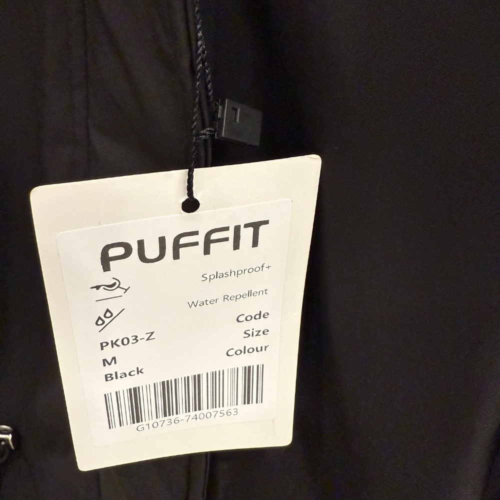 Puffit Faux Fur Mid-Length Hooded Drawstring Parka. NWT - Picture 9 of 14